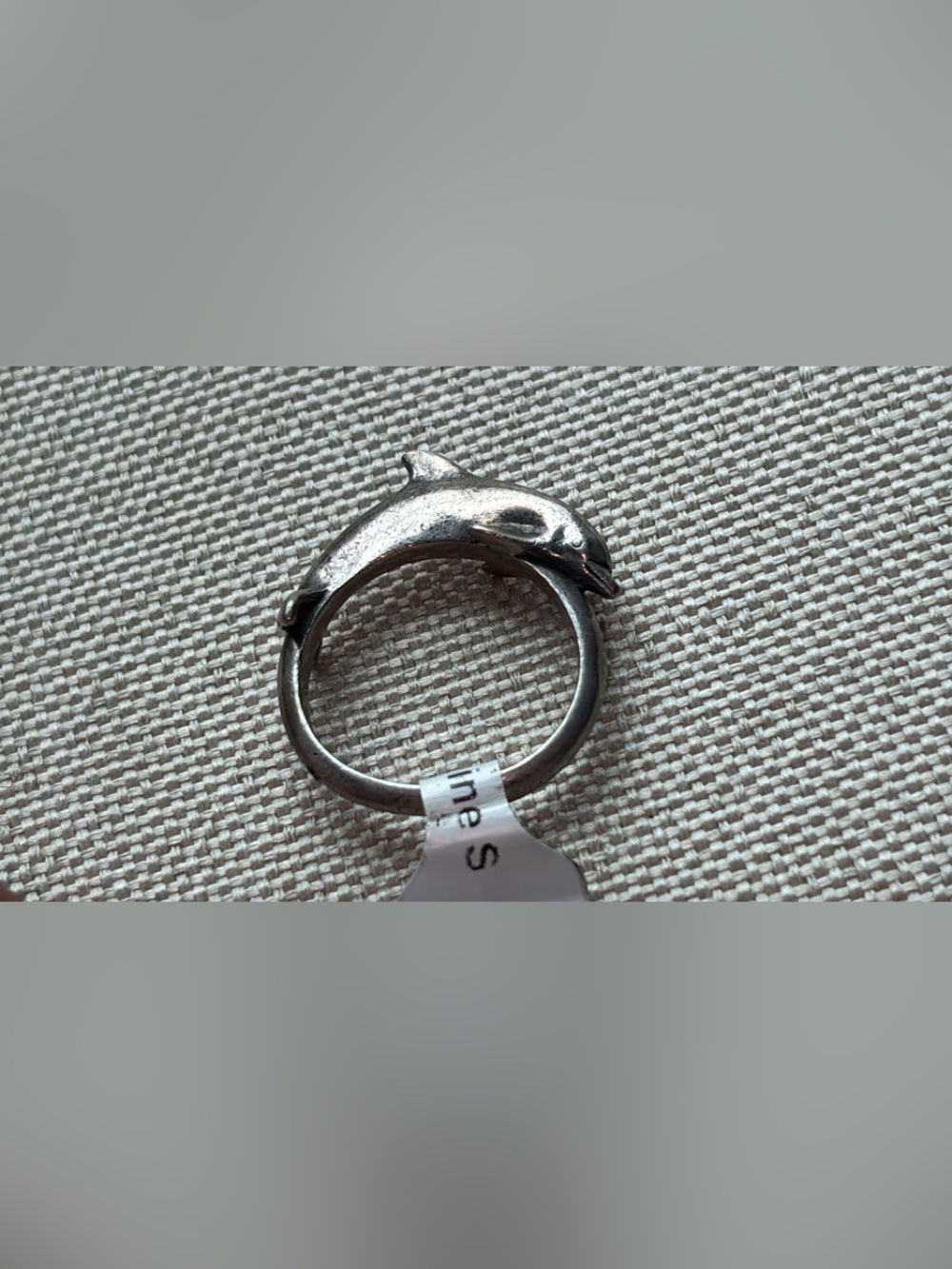James Avery Dolphin Sterling Silver Ring Super rare